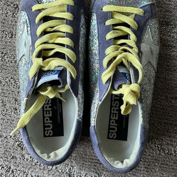 Golden Goose Glitter Superstar Sneakers - Picture 4 of 4